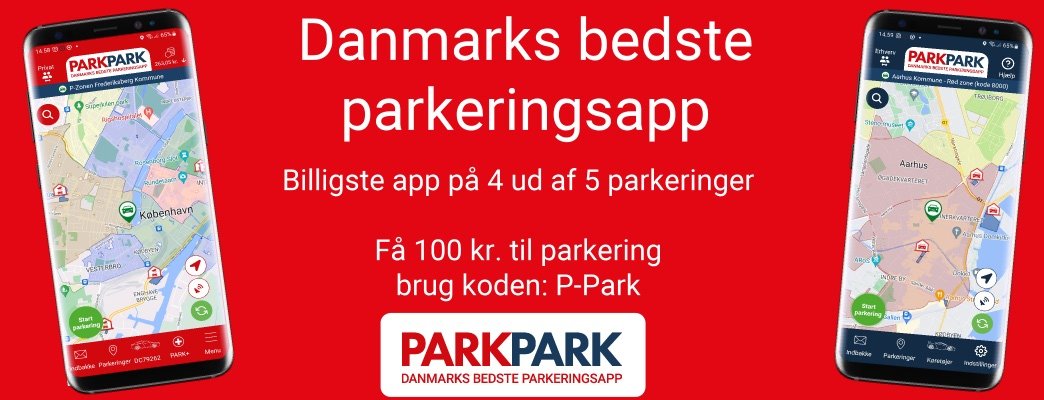PARKPARK er den bedste P-app i Danmark